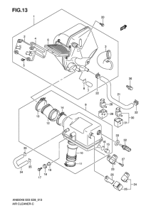 AN650 (ABS) Воздухоочиститель