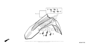  Переднее крыло