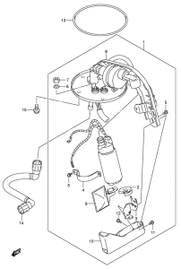 VL800 Топливный насос