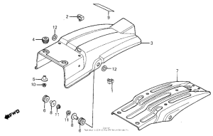  Задний бампер