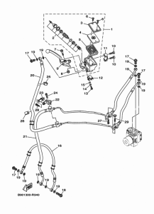 MTM850 Главный тормозной цилиндр
