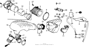VT500C Воздушный фильтр