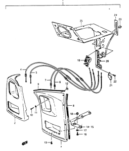 GV1400 Air vent fairing set gv1400gdg / gtg / gdh / gdj o...