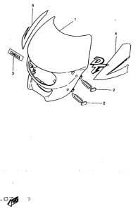 DT50R Обтекатели