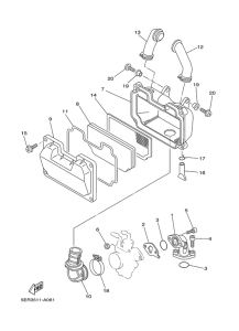 T105SE Впускная система