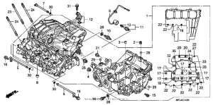  Картер двигателя