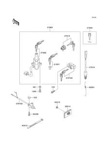 EL250 Замок зажигания