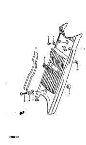 FR80 Передняя вилка cover
