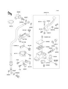  Главный тормозной цилиндр