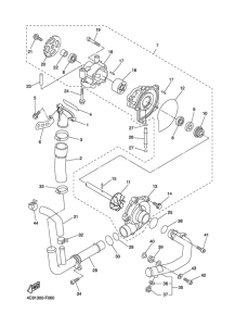 YZF-R1 Водяной насос
