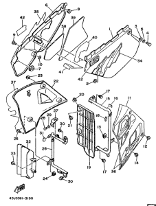  Side cover  /  oil tank
