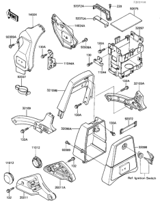 KZ1000 Battery case / tool case