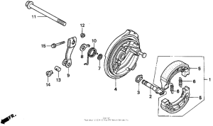 EZ90 Передний тормоз