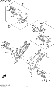 GW250 Подножки