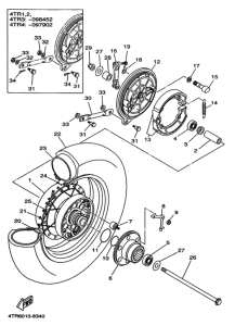XVS400 ﾘﾔﾎｲｰﾙ