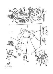 RZ350RR ｴﾚｸﾄﾘｶﾙ 1