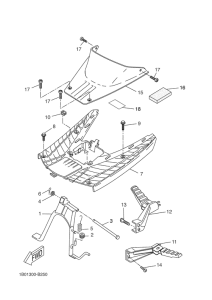 CW50RS Stand & footrest