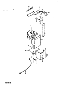 FR80 Аккумулятор
