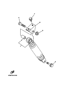 CY50 CY50N Задняя подвеска