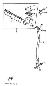 YE50 Главный тормозной цилиндр