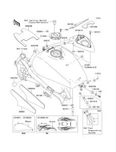 VN1600 Fuel tank(1 / 5)(b6f / b7f / b7fa)