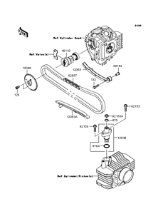 KL110 Распредвал
