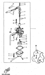 CW50RSP Карбюратор