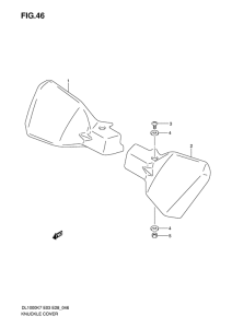 DL1000 Knuckle cover