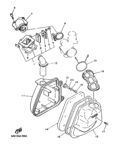YN50R Глушитель