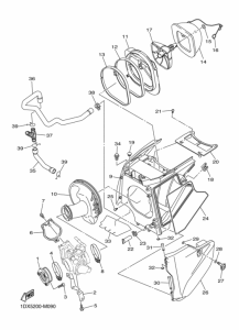 WR450F Впускная система