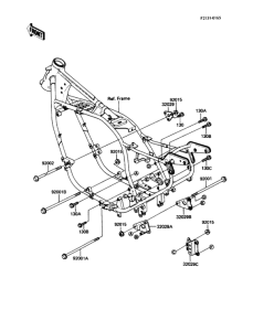 ZN1300 Рама ,крепежные детали