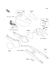 KX60 Labels(kx60-b17)