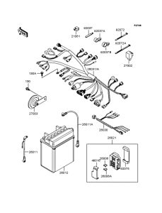KLE500 Электрика