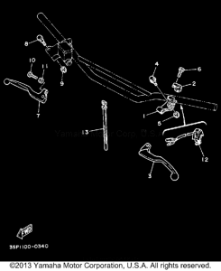  Handle switch - lever