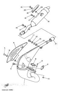 DT125 Выхлопная система
