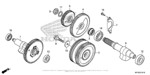 VT1300CR Валансирный вал