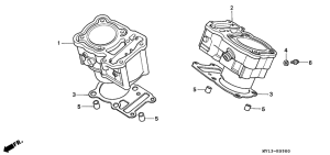 XRV750 Цилиндр