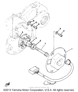XS750SE Pulser - governor