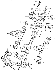 GS650 Траверса нижняя