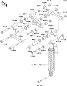 KX500 Подвеска