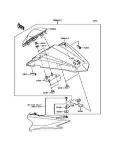 EX250 (ABS) アクセサリ(シングル シート カバ-)