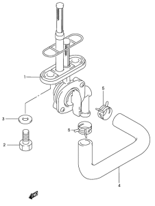 GZ125 Топливный кран
