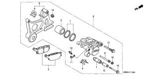  Задний суппорт
