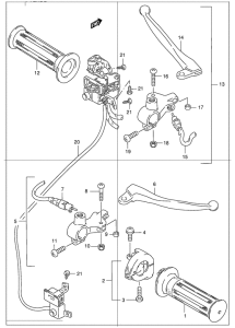 AZ50 Рулевой рычаг