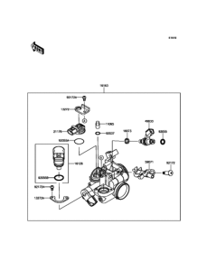 KLX125 スロットル