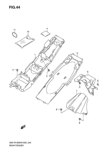 GSX-R1000 Заднее крыло