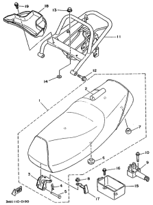 CW50T Сидение