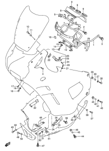 GSX600 Installation parts