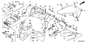  Заднее крыло