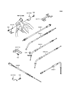 VN250 Тросы управления